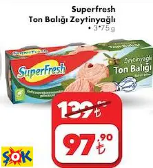 SUPERFRESH TON BALIĞI ZEYTİNYAĞLI SUPERFRESH TON BALIĞI ZEYTİNYAĞLI